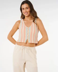 Premium Surf Stripe Top