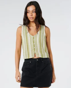 Premium Surf Stripe Top