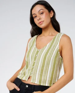 Premium Surf Stripe Top