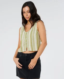Premium Surf Stripe Top