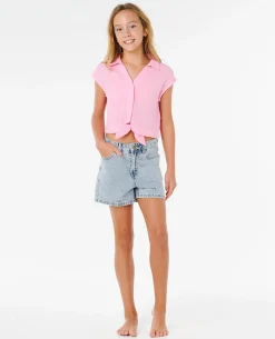 Premium Surf Woven Top - Kids