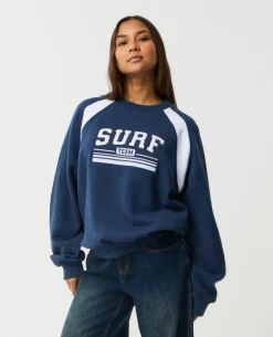 Retro Swell Oversized Crew