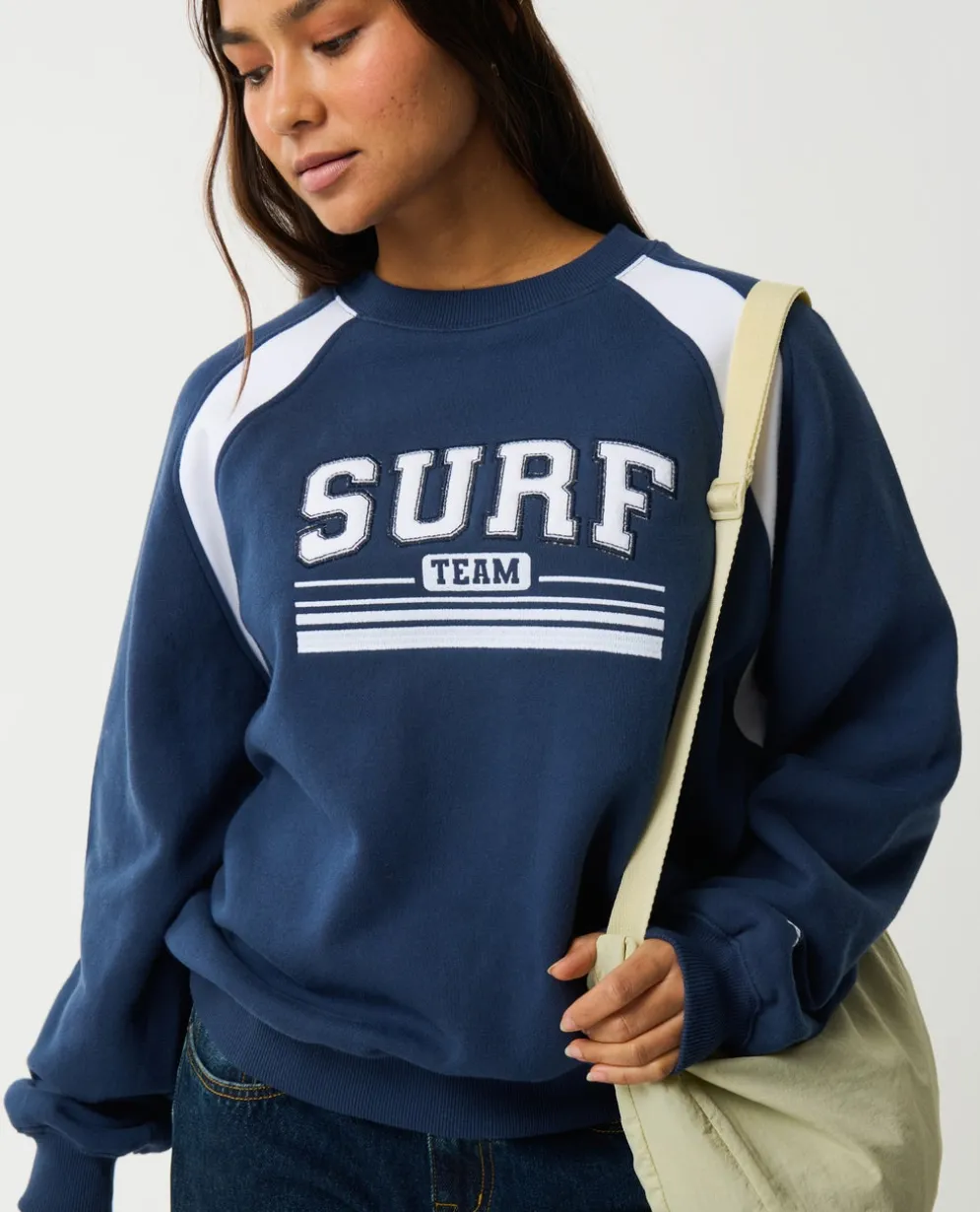 Retro Swell Oversized Crew