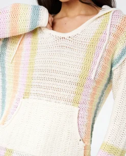 Revival Stripe Poncho
