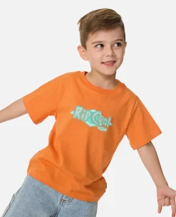 Ride The Wave Logo Tee - Kids