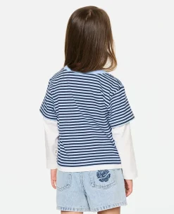 Road Trip Stripe Tee - Kids