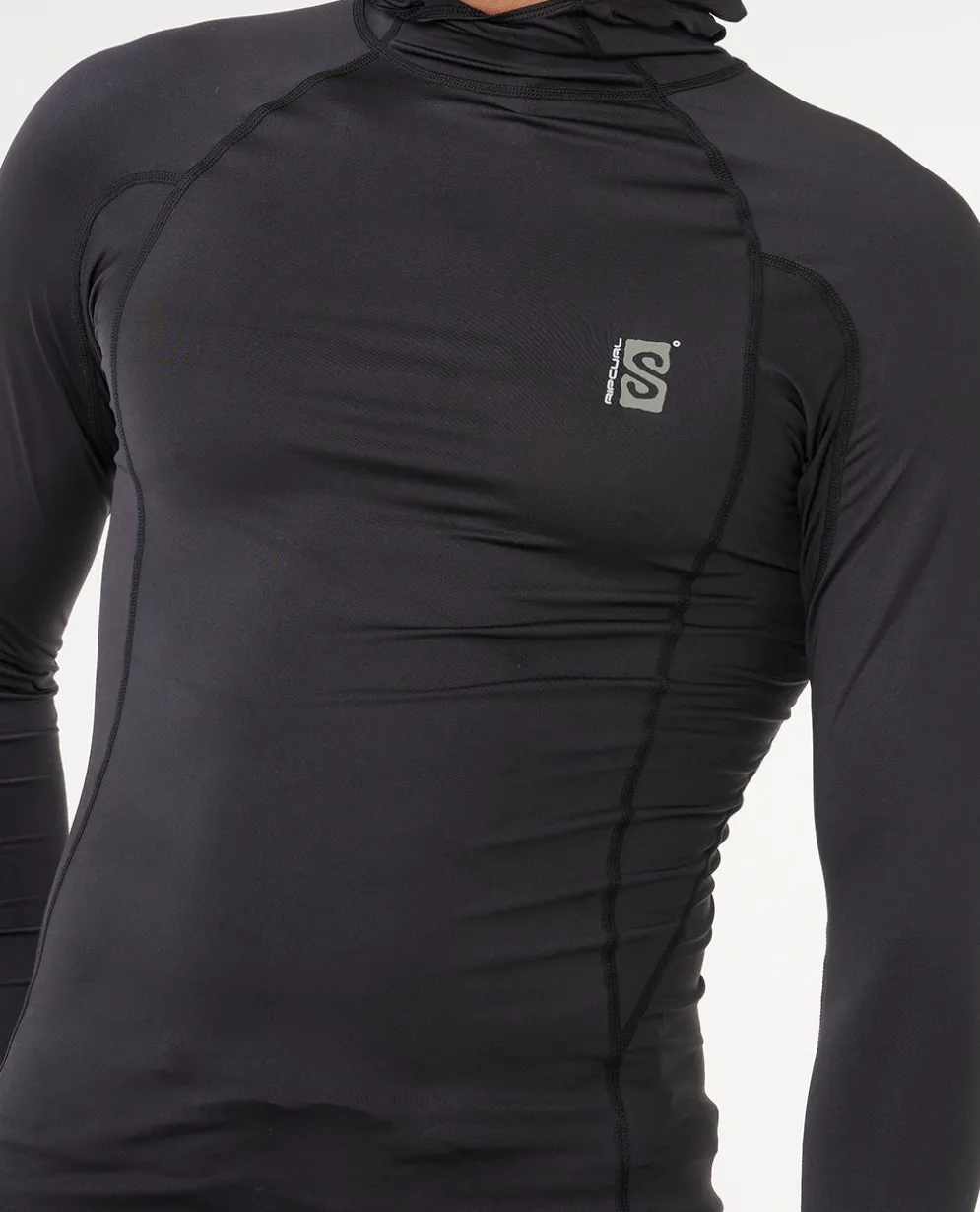 Search UPF50 Performance Hood Long Sleeve Rash Vest