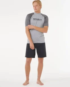 Shock UPF50 Short Sleeve Rash Ves