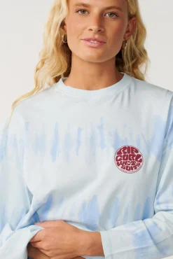 Stephanie Gilmore Tie Dye Long Sleeve Oversized Tee