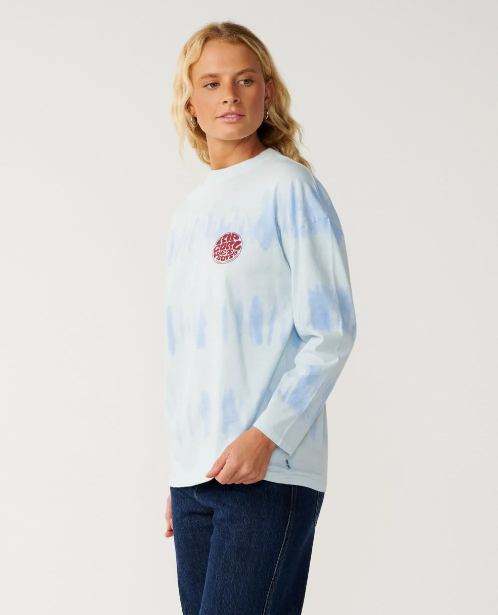 Stephanie Gilmore Tie Dye Long Sleeve Oversized Tee