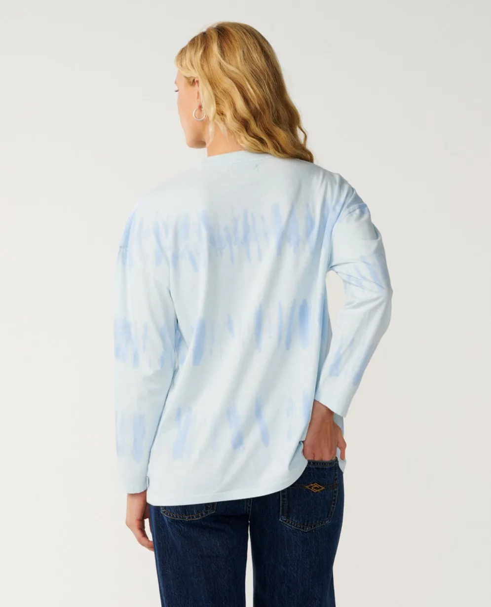 Stephanie Gilmore Tie Dye Long Sleeve Oversized Tee