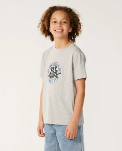 Streamline Circle Logo Tee - Kids