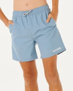 Streamline Offset Volley Boardshort - Kids