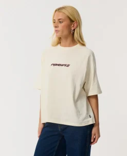 Sunset Beach Raglan Boxy Tee
