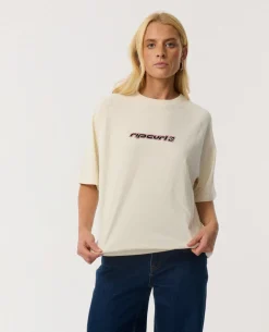 Sunset Beach Raglan Boxy Tee
