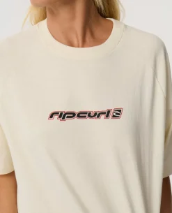 Sunset Beach Raglan Boxy Tee