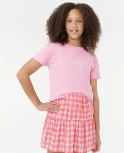 Sunset Check Skort - Kids