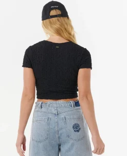Sunset Luau Textured Tee