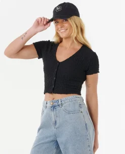 Sunset Luau Textured Tee