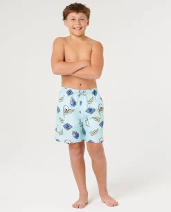 Sunset Sesh Volley Boardshort - Kids