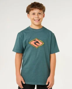 Sunset Sesh Wash Tee - Kids