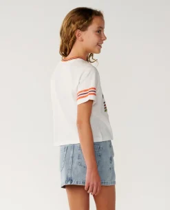 Surf Culture Crop Tee - Kids