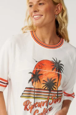 Surf Culture Oversize Crop Tee