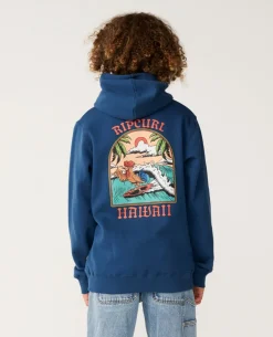 Surfing Rooster Fleece - Kids