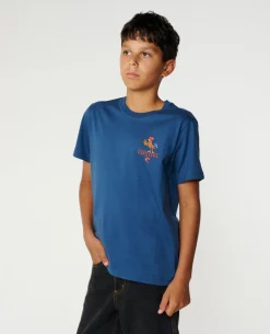 Surfing Rooster Tee - Kids