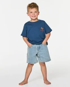Surfing Rooster Tee - Kids