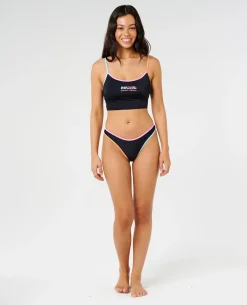 Surf Puff High Leg Skimpy Bikini Bottom