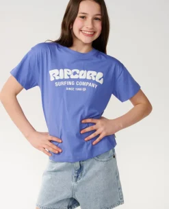 Surf Puff Relaxed Tee - Kids