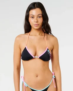 Surf Puff Sliding Tri Bikini Top