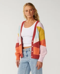 Surf Revival Jacquard Cardi