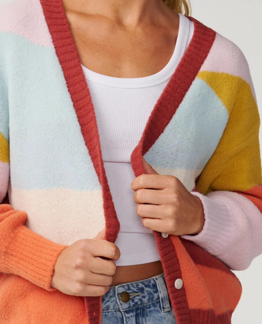 Surf Revival Jacquard Cardi