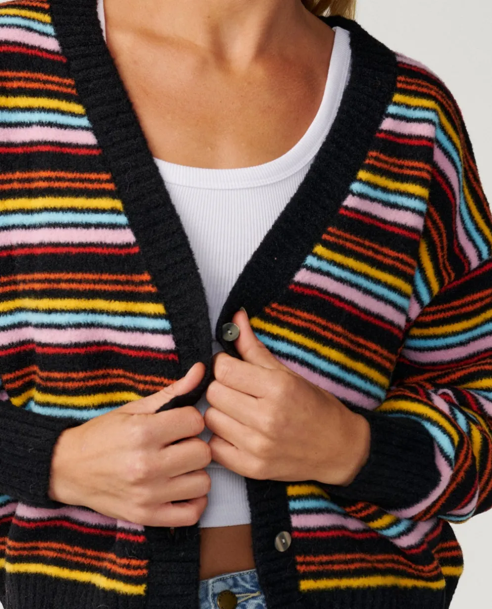 Surf Revival Jacquard Cardi