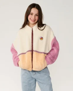 Surf Revival Zip Through Polar - Kids