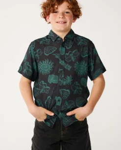 Surf Shack Short Sleeve Shirt - Kids