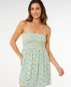 Surf Side Shirred Dress