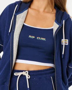 Surf Side Spliced Zip Through