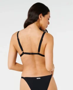 Surf Stripe Fixed Triangle Bikini Top