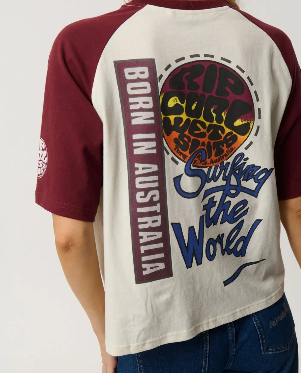 Surf The World Boxy Tee