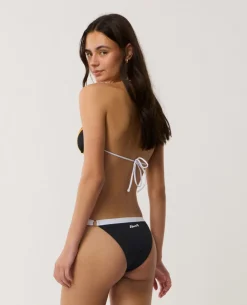 Swell Revival Tie Side Cheeky Coverage Bikini Bottom