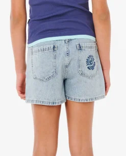 Tabby Denim Short - Kids