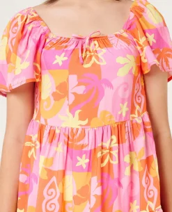 Tropical Dawn Dress - Kids