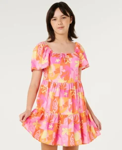 Tropical Dawn Dress - Kids