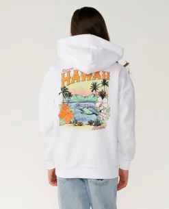 Turtle Bay Zip Through Hood - Kids