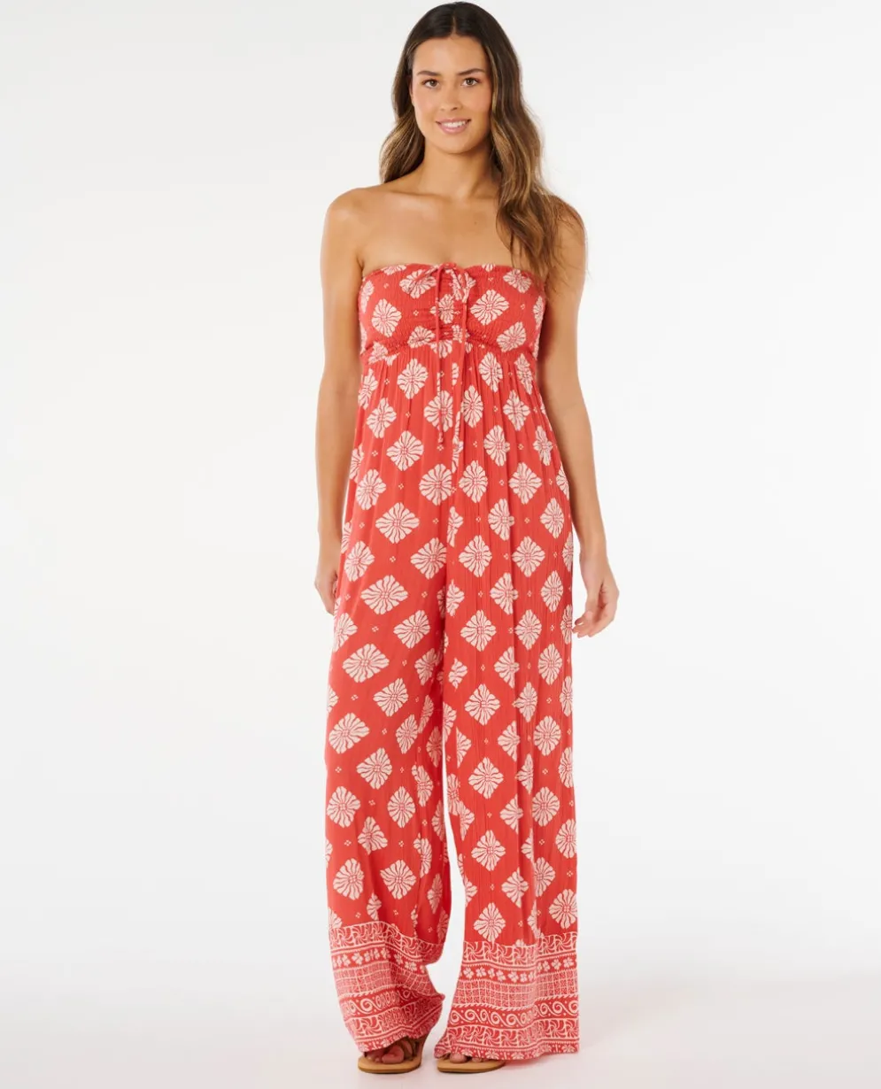 Ventura Shirred Jumpsuit