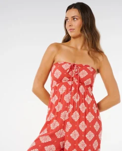 Ventura Shirred Jumpsuit