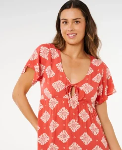 Ventura Tiered Short Sleeve Dress